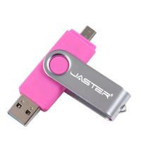 ราคา JASTER OTG USB แฟลชไดรฟ์128GB หน่วยความจำสีเงินสีดำ64GB ไดร์ฟปากกาหมุนได้32GB แท่งไมโคร USB สีส้ม16GB พลาสติก U Disk กันน้ำ8GB แฟลชไดร์ฟ4GB ฟรีพวงกุญแจการ์ดความจำ (21126763571)