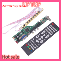 ราคา Up Top Hot Sale T V53 03 Universal LCD TV Controller DRIVER BOARD V53เมนบอร์ด Analog TV (21285860719)