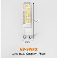 ราคา TOMAX 5Pcs G9ไฟ LED หลอดไฟ Tricolor อบอุ่น เย็นสีขาว3W 5W 7W 9W สำหรับโคมระย้าหลอดไฟ G9 LED 360องศาหลอดไฟ (17175519180)