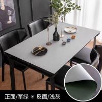 ราคา แผ่นรองโต๊ะหนังใส202401แผ่นปูโต๊ะอาหารหนังสีพื้นแผ่นรอง PVC กันน้ำกันมันแผ่นรองโต๊ะหนังสือแผ่นรองทีวีคู่ (21668828781)