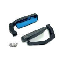 ราคา กระจกมอเตอร์ไซค์ กระจกแต่งปลายแฮนด์ กระจกขา BSC สี่เหลี่ยม สีเคฟล่า สีดำ สำหรับรถมอเตอร์ไซค์ การปรับหลายมุม วิสัยทัศน์ (21981489335)