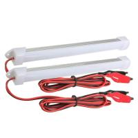 ราคา 2x 12V Car LED SMD Interior Light Bar Tube Strip Lamp Van Boat Caravan Motorhome Cold White (20950323847)