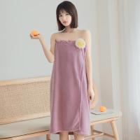 ราคา FS ผ้าขนหนูอาบน้ำ ผ้าเช็ดตัวกระโจมอก ผ้าขนหนู ผ้าขนหนู ชุดคลุมอาบน้ำ ผ้าขนหนูอาบน้ำไมโครไฟเบอร์ ชุดคลุมอาบน้ำ (20929344050)