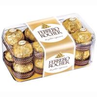 ราคา Ferrero Rocher เฟอรเรโร รอชเชอร์ ช็อคโกแลต 16ลูก 200g ของแท้นำเข้า100 ของใหม่ หมดอายุ 3 9 24 ช็อกโกแลตนมผสมเกล็ดเฮเซลนัทสอดไส้ครีมและเฮเซลนัท (21315673493)