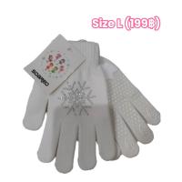ราคา ถุงมือไอซ์สเก็ต ติดเพชร rhinestones ฝ่ามือมีจุดซิลิโคนกันลื่น (20045593586)