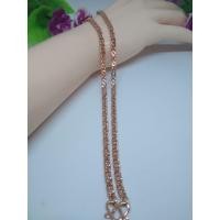 ราคา สร้อยคอนาค สร้อยโรสโกลด์หนัก1 2สลึง (21724140529)