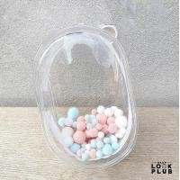ราคา กระเป๋าใส่ลาบูบู้ หนาพิเศษ Labubu Macaron Art Toys Bag กระเป๋าใส่ Popmart ซองพลาสติกใส (21733254388)
