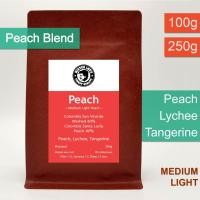 ราคา Peach Blend กาแฟคั่วกลางอ่อนพีชเบลนด์ (18194918168)