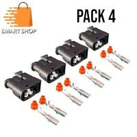 ราคา ปลั๊กคอยล์จุดระเบิด 1JZ 2JZ GTE VVTI ปลั๊กตัวเมีย แพ็ค 1 แพ็ค 4 ปลั๊กใหม่ พร้อมส่งจากไทย (21401230888)