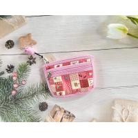 ราคา พร้อมส่ง กระเป๋าสตางค์ กระเป๋าใส่เหรียญ กระเป๋าผ้าแฮนด์เมด Handmade 2 ช่องซิป 3 ช่อง ทรงแบน ใส่บัตร ใส่แบงค์ ใส่เหรียญ ลายเยอะ (21491783054)