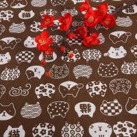 ราคา ผ้าเมตร ผ้าญี่ปุ่น ลินินธรรมชาติ ลายแมวญี่ปุ่น สำหรับทำกระเป๋า ผ้าม่าน ผ้าปูโต๊ะ งานฝีมือต่างๆ หน้ากว้าง 150 ซม ราคาต่อหลา (21970403094)