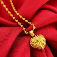 ราคา สร้อยคอทองพร้อมจี้สร้อยคอระย้าชุบ ยาว 18 นิ้ว24K GOLD NECKLACE พ้นทราย เกลี้ยง มงคล เคลือบทอง ขัดเงา ชิคๆ ไมครอน อสไตล์เกาหลีสําหรับผู้หญิงสร้อยคอโซ่ จี้ดอกกุหลาบ HOME SELCET (21793012533)