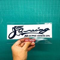 ราคา สติกเกอร์ JS RACING GOES ON แต่งรถ honda decal racing ของแต่งรถ (21572921656)