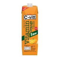 ราคา ซีวิท เครื่องดื่มวิตามินซี รสส้ม 1 ล C VITT Vitamin C Drink Orange Flavor 1 l (21363037610)