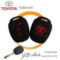 ราคา ซิลิโคนกุญแจ toyota yaris ปลอกกุญแจรถยนต์ ซิลิโคนกุญแจรถยนต์ รุ่น TOYOTA YARIS 2017 ของแต่งรถยนต์yaris (15927941199)