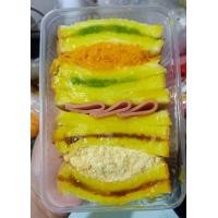 ราคา แซนวิชน้ำสลัดโบราณไส้รวม ไก่หย็องพริกเผาโบโลน่าไก่ฝอยทอง (18644702452)