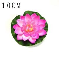 ราคา 10cm 17cm ดอกบัวลอยน้ำ เสริมฮวงจุ้ย พร็อพถ่ายรูป ตกแต่งบ้าน สวน สระ สปา ดอกบัวปลอมลอยน้ำ ดอกบัว ดอกบัวมงคล (21386361664)