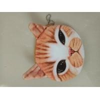 ราคา กระเป๋าสตางค์ผ้ากำมะหยี่เด็กจำลอง3D แมวและสุนัข (21611107661)