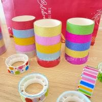 ราคา เทปตกแต่ง DIY ยาว 3 เมตร คละลาย มีแบบให้เลือก เทปวาชิ ของน่ารัก ตกแต่งไดอารี่ (21446928188)