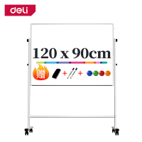 ราคา Deli กระดานไวท์บอร์ดขาตั้ง กระดานไวท์บอร์ดล้อเลื่อน 90x60cm ปรับขึ้นลงได้ มีตัวล็อค เคลื่อนย้ายง่าย ใช้ได้ 2 หน้า ติดแม่เหล็กได้ Whiteboard (21517310157)
