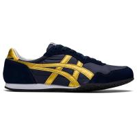ราคา Onitsuka Tiger Serrano Navy Gold ของใหม่ ของแท้100 มีกล่องป้ายครบ (21551180886)