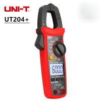 ราคา UNI T UT204 คลิปแอมป์ แคล้มป์มิเตอร์ดิจิตอล AC DC 600A 600V รุ่น 204 204 UT204 กิ๊ปแอม (20977669114)