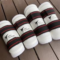 ราคา 4ชิ้น สนับแข้ง สนับขา สนับแขน เทควันโด PU อุปกรณ์ที่นักเทควันโด เทควันโด้ (11325690766)