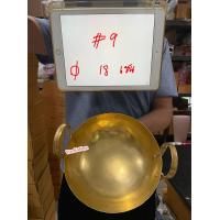 ราคา กระทะทองเหลืองแท้ 100 เบอร์ 8 9 10 11 1213 14 15 สำหรับ กวนไส้ขนม ขนมไทย เนื้อตุ๋น หมูตุ๋น (21667673658)