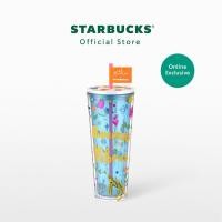 ราคา Starbucks Flora And Fauna Cold Cup 24oz ทัมเบลอร์สตาร์บัคส์พลาสติก ขนาด 24ออนซ์ A11155693 (21780015488)
