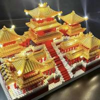 ราคา ยักษ์ Afang Palace เข้ากันได้กับเลโก้บล็อกของเล่นเด็กชาย 10000 อนุภาคปริศนาประกอบของขวัญวันเกิด (21652321212)