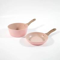 ราคา กระทะสำหรับเตาแก๊ซ หม้อเตาแม่เหล็กไฟฟ้าส่วนมากใช้ได้ กระทะเคลือบหินอ่อน 5 ชั้น กระทะตื้น หม้อ ไม่ติดกระทะ สำหรับเตาแก๊สและเตาถ่าน เตาแม่เหล็กไฟฟ้า แก๊สอเนกประสงค์ (21970340378)