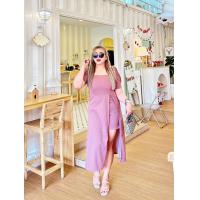 ราคา L60 จั๊มสูทกระโปรงกาวเกง ชุดสาวอวบอ้วน เสื้อผ้าสาวอวบ ผ้าฮานาเร่ (21640319525)