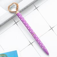 ราคา In stock เกาหลีสร้างสรรค์รักปากกาลูกลื่นปากกาเพชรปากกาโลหะ ปากกาคริสตัลแฟชั่นรักปากกาลายเซ็นของขวัญพิเศษ (16167587744)