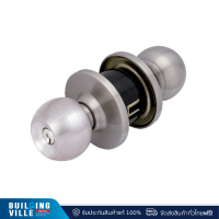 ราคา ISON ลูกบิด ประตูห้องน้ำ หัวกลม จานใหญ่หนาสเตนเลส NO 8013 SS BK สีสแตนเลส KN 2B13SSB1 (21594485118)