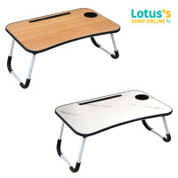 ราคา LOTUSS โลตัส โต๊ะพับญี่ปุ่น ขนาด 40X60 ซม Laptop คละแบบ คละสี (21931973540)