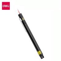 ราคา Deli ปากกาเลเซอร์ ยืดได้ เลเซอร์ ปากกาเลเซอร์ไร้สาย สำหรับการชี้ นำเสนองาน PPT อุปกรณ์สำนักงาน Laser Pen (21485540216)