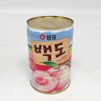 ราคา พีชกระป๋อง เกาหลี 400g 황도 ลูกพีชในน้ำเชื่อม Yellow Peach (21732944479)