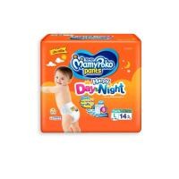 ราคา ผ้าอ้อมเด็ก มามี่โพโค แฮปปี้แพ้นท์ เดย์แอนท์ไนท์ ไซส์ L แพ็ค 14 ชิ้น (21420794093)
