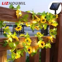 ราคา LIZHOUMIL หลอดไฟประดับแบบสายทานตะวัน Led พลังงานแสงอาทิตย์หลอดไฟประดับแบบสายไฟสายแบบเทพนิยายปรับได้8โหมดสำหรับตกแต่งสวนกลางแจ้ง (19978126548)