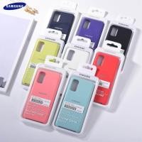 ราคา Galaxy S20 Note 20 Ultra เคสซิลิโคนเหลวแบบสัมผัสนุ่ม Silky Finish สำหรับ Samsung S10 S20 Plus S10e Note 10 20 S7 Edge (15923511389)