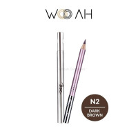 ราคา BSC EYEBROW PENCIL ดินสอเขียนคิ้ว เนื้อเนียนนุ่มละเอียด สีชัด N2 Dark Brown สีน้ำตาลเข้ม บีเอสซี (21752889014)