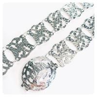 ราคา Vintage Jewelry เข็มขัดชุดไทย เข็มขัดสีนาค เข็มขัดแฟชั่นสีทอง เข็มขัดชุดไทย สีนาคสีทองสีเงินมีสามสีให้เลือก (21425203127)