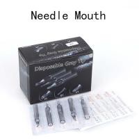 ราคา Tattoo Needles and Tips Set 50pcs Disposable Tattoo Needles Black Short Tattoo Tips Tubes for Tattoo Machine Grip Tubes (19851136200)