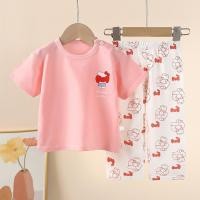ราคา พร้อมส่ง New ชุดเซ็ทเสื้อผ้าเด็ก ชุดนอน เสื้อยืดแขนสั้น กางเกงขายาว ผ้าฝ้ายแท้100 พิมพ์ลายน่ารักมากสไตล์เกาหลี เหมาะสำหรับเด็กผู้ชาย และเด็กผู้หญิง ลายคิตตี้ อายุ 3 8 ปี (21999095910)