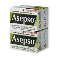 ราคา สบู่ อาเซปโซ สูตรไฮจินิค เฟรช สีเขียว 80กรัม 4ก้อน (21981338336)