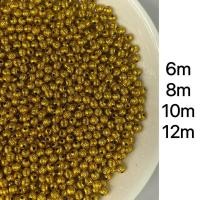 ราคา ลูกปัดเม็ดมะยม มะยมเงิน มะยมทอง 6mm 8mm 10mm 12mmตกแต่งต้นไม้เงินทองและงานเหรียญโปรยทาน (21744195024)