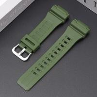 ราคา สายคล้องกีฬาสำหรับ Casio G SHOCK AQ S810W S800W AE 1200 AEQ 110W MCW 200H W 735H W 216H SGW 300H ผู้ชายเรซิ่นกันน้ำนาฬิกาสร้อยข้อมือ (16611076199)