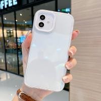 ราคา Ready Stock เคส ไอโฟน11 กันกระแทก3 in 1 Case For iPhone 11 XR 15 Pro Max 12 13 14 Pro Max iPhone 6 6s Plus 7 Plus 8 Plus SE 2020 XS Max 14 Plus Macaron Transparent Shockproof Phone case Luxury Clear (