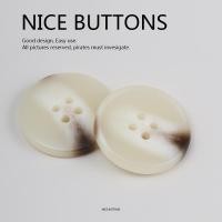 ราคา กระดุมเรซินขอบบางเสื้อกันลมผู้หญิงกระดุมสีเทาสีเบจชุดสูทผู้ชายระดับไฮเอนด์กระดุมใหญ่กระดุมข้อมือ (21108777825)