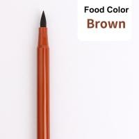 ราคา ปากกาสีผสมอาหารหมึกปากกามาร์กเกอร์กินได้ปากกาเครื่องมือตกแต่งเค้กสำหรับวาดภาพบิสกิตฟองดองอุปกรณ์ทำครัว (16975273532)